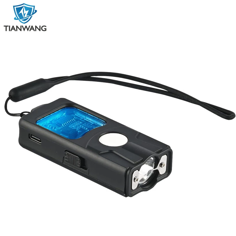 Stun Gun zelfverdedigingsgereedschap met LED -batterij -indicator